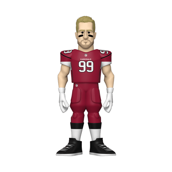 Gold 5" NFL: Cardinals - JJ Watt (Home Uniform) with Chase