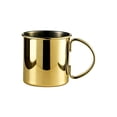 thumbnail image 1 of Gold 500ml Stainless Steel Copper Plated Smooth Mug – Coffee & Tea Cup with Elegant Copper Plated Finish – Premium Quality for Home & Office Miyuadkai, 1 of 5