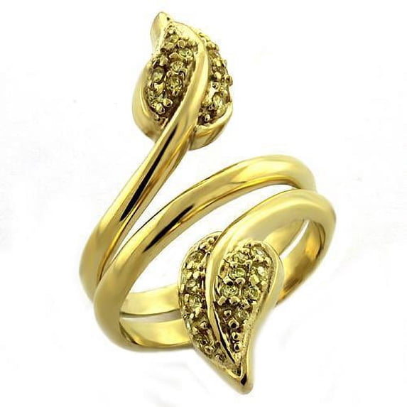 Silver Ring AAA GRD CZ Clear LOAS1055 for Women Style 925