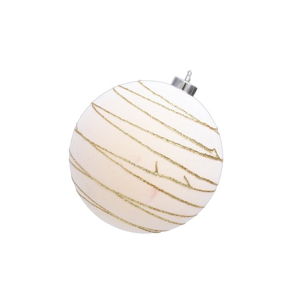 Gold Accent Flocking Christmas For Tree Garland And Tabletop Decoration Holiday Table Display Accessory