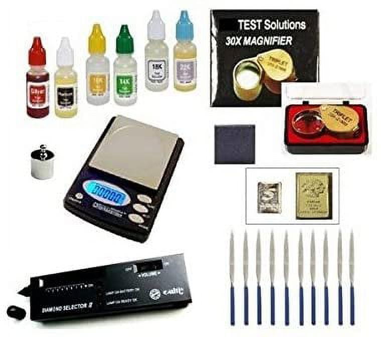 Gold Acid Testing Kit + Electronic Diamond Tester Checker + Digital