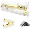 thumbnail image 1 of Gold Acrylic Stapler, Desktop Stapler, 25 Sheet Capacity, includes 1000 Staples and Staple Remover, 1 of 6