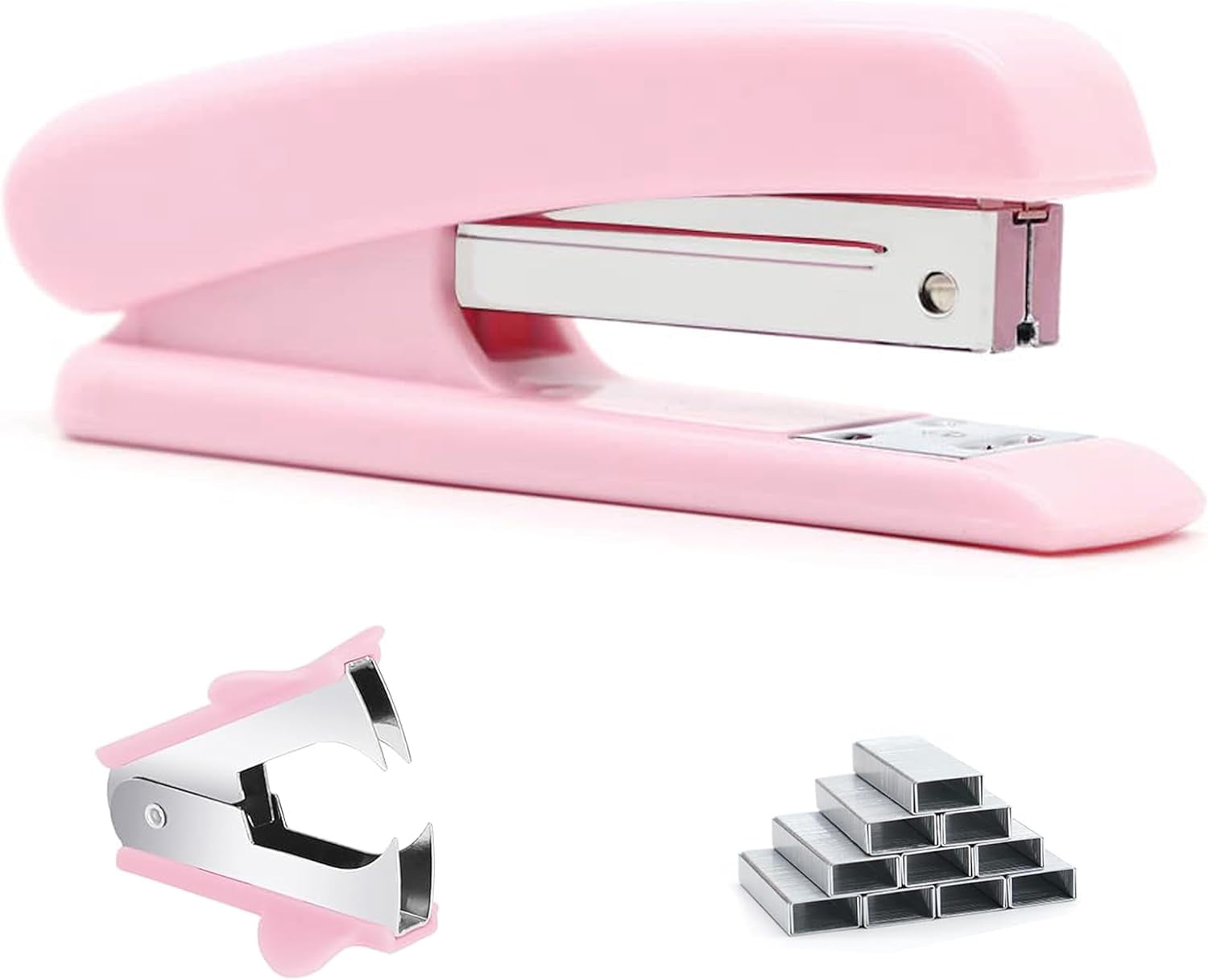 Gold Acrylic Stapler, Desktop Stapler, 25 Sheet Capacity, includes 1000 ...