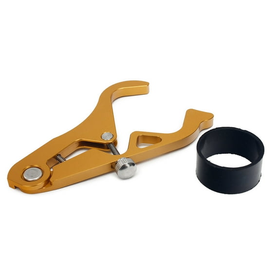 Gold Aluminum Universal Motorcycle Cruise Control Throttle Lock for Yamaha/ for Suzuki/ for Honda/ for Kawasaki/ for Harley Davidson