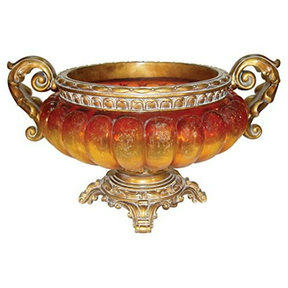 Gold Amber Centerpiece