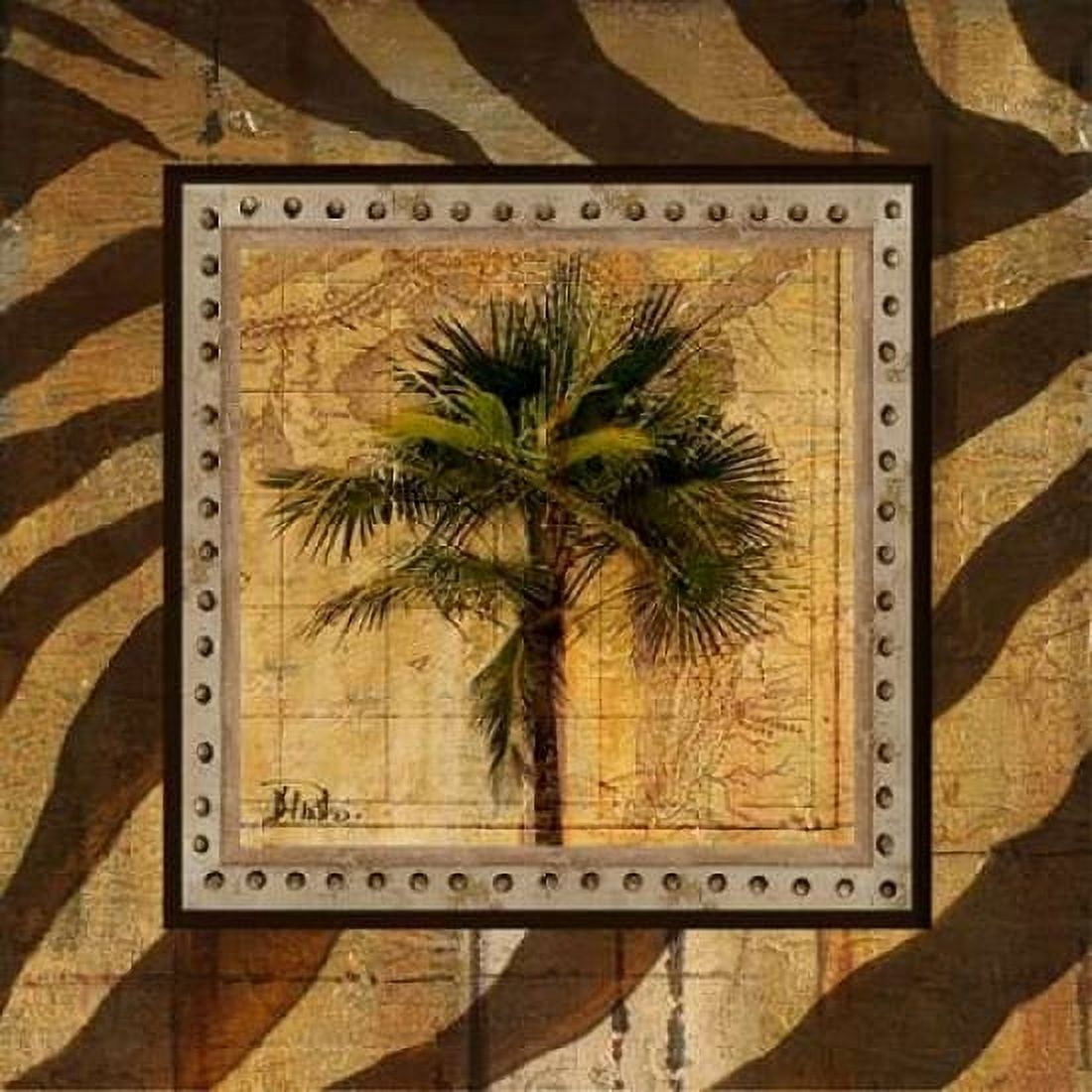 Gold America II Canvas Art - Patricia Pinto (24 x 24)