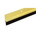 thumbnail image 1 of Gold Anodized Aluminum with 3/4" Black Brush Door Sweep (3 FT Gold), 1 of 1