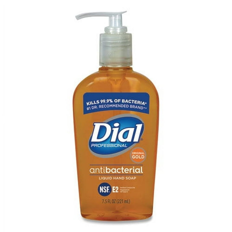 Gold Antibacterial Liquid Hand Soap, Floral, 7.5 oz Pump Gold Antibacterial Liquid Hand Soap, Floral, 7.5 oz Pump