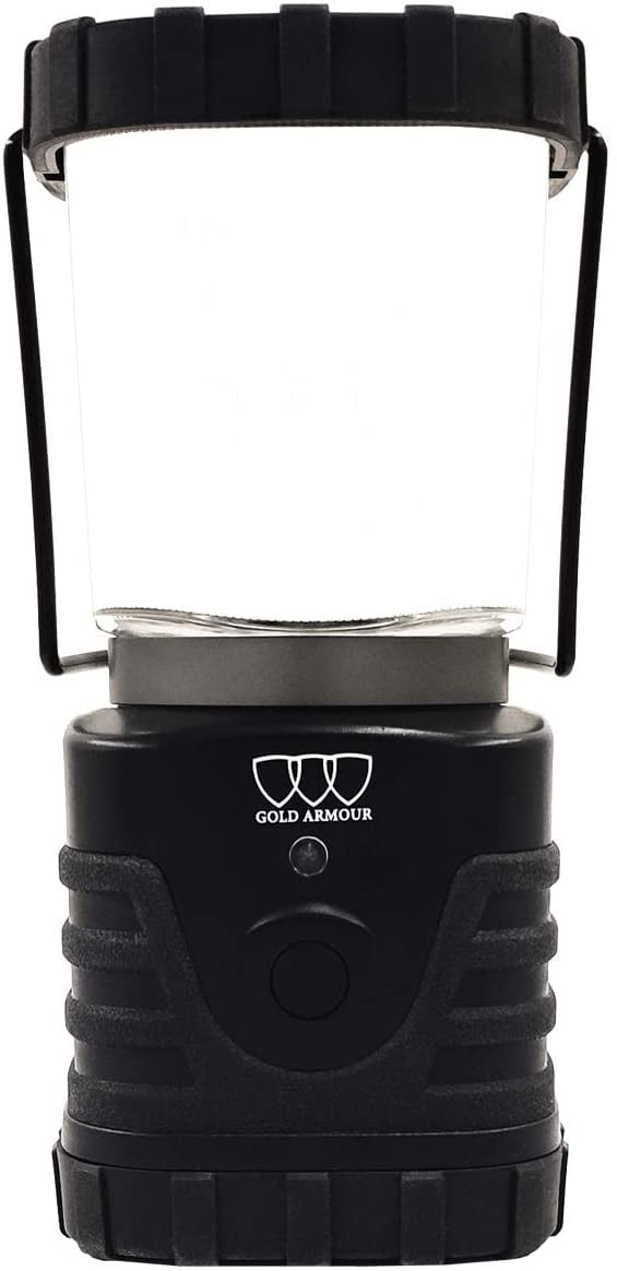 Gold Armour LED Lantern, 1000 Lumens and 25 Hours Usage Camping Lights