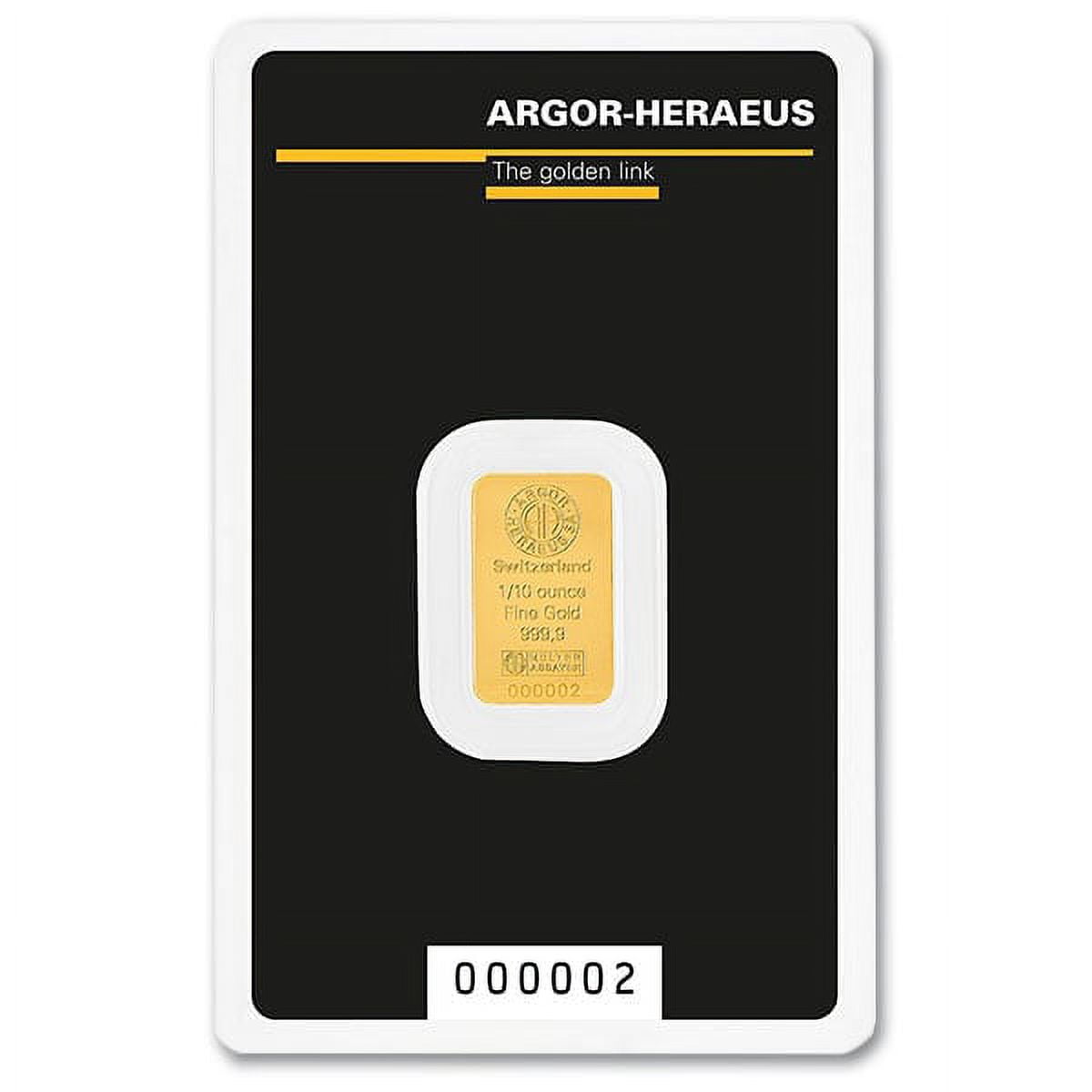 Gold Bar Argor Heraeus 1 10 Troy Oz 9999 Pure Walmart gold-bar-argor-heraeus-1-10-troy-oz-9999-pure-walmart