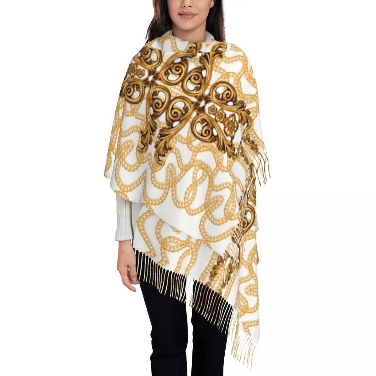 Gold Baroque Shawls and Wraps for Evening Dresses Womens Shawls Wraps