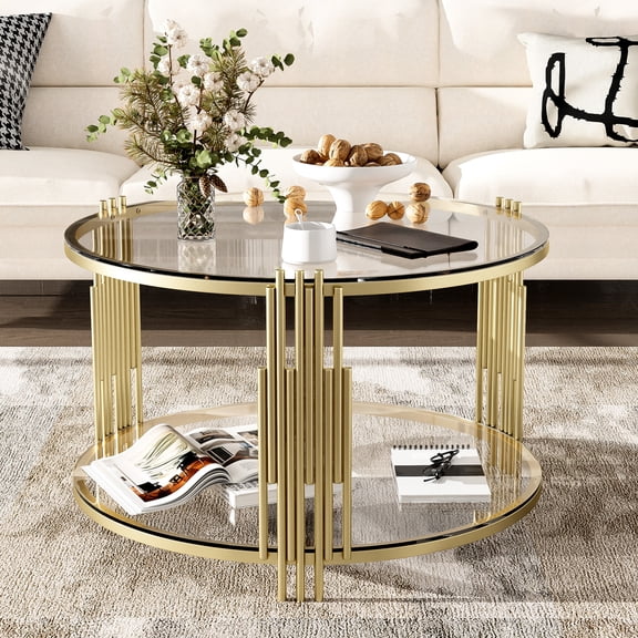 Gold Base Color - Contrast with Glass - Decoration Corner - Luxurious Appearance