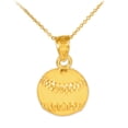 thumbnail image 1 of Gold Baseball/Softball Charm Sports (10K Yellow Gold, Pendant), 1 of 2