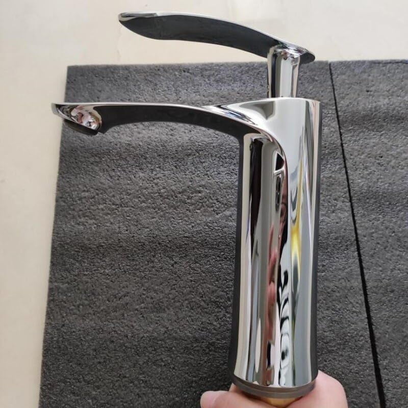 Gold Bathroom Faucet Mixer Hot Cold Water Sink Mixer Tap Brass Basin