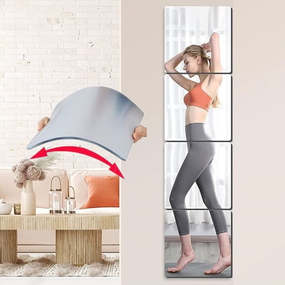 Gold Bathroom Mirror, Brushed Metal Frame Gold Vanity Mirror, Large Rectangle Mirror for Wall, Rounded Corner, Shatterproof, Anti-Rust (Horizontal/Vertical) Shatterproof Acrylic A127
