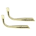 thumbnail image 1 of Gold Bike Muffler Oblique with Holes. Bicycle Mufflers for lowrider bikes, beach cuisers, stretch bikes, limo bikes., 1 of 1