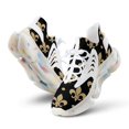 thumbnail image 1 of Gold & Black Fleur De Lis - Saints Fans Louisiana Walking Shoes for Men Woman Lightweight Tennis Fashion Elastic Sports Shoes Cushion Basketball Shoes, 1 of 7