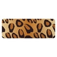 thumbnail image 1 of Gold and Black Of Leopard Print Kitchen Rug Mat,Kitchen Runner Rugs Non Skid Washable,Decorative Kitchen Floor Mats for Kitchen,Sink,Laundry,17"x47.2", 1 of 7
