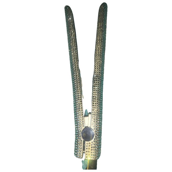 Gold Bling Flat Iron