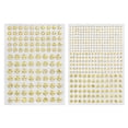 thumbnail image 1 of Recollections Gold Bling Stickers Variety Pack - Assorted Size & Color Acrylic Adhesive Gems for Scrapbooking, Cards & DIY Crafts, 12 Pack, 1 of 3