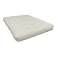 thumbnail image 1 of Gold Bond All Cotton King Natural Futon Mattress-Color:Natural,Material:Cotton,Quantity:1, 1 of 6