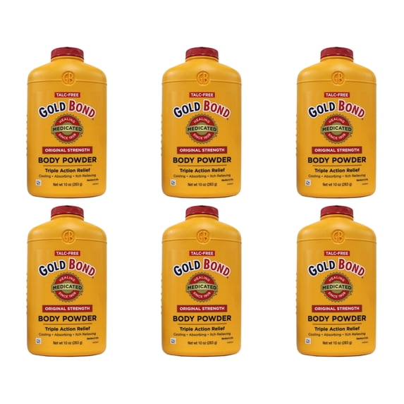 Gold Bond Body Powder Medicated 10 oz - 6 Pack