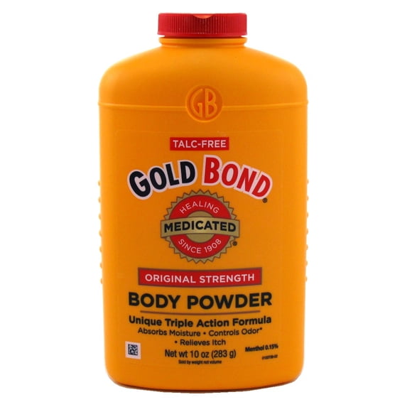 Gold Bond Body Powder Original Strength Medicated 10oz (Pack of 3).
