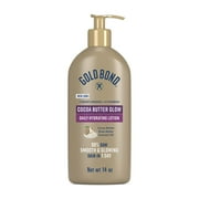 Gold Bond Cocoa Butter Glow Daily Hydrating Lotion, 14 oz.