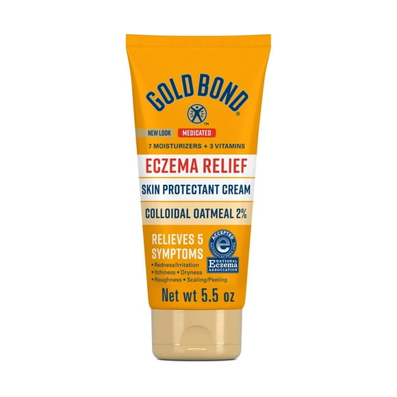 Gold Bond Cream for Eczema Relief Skin Protectant Cream, 5.5 Oz.