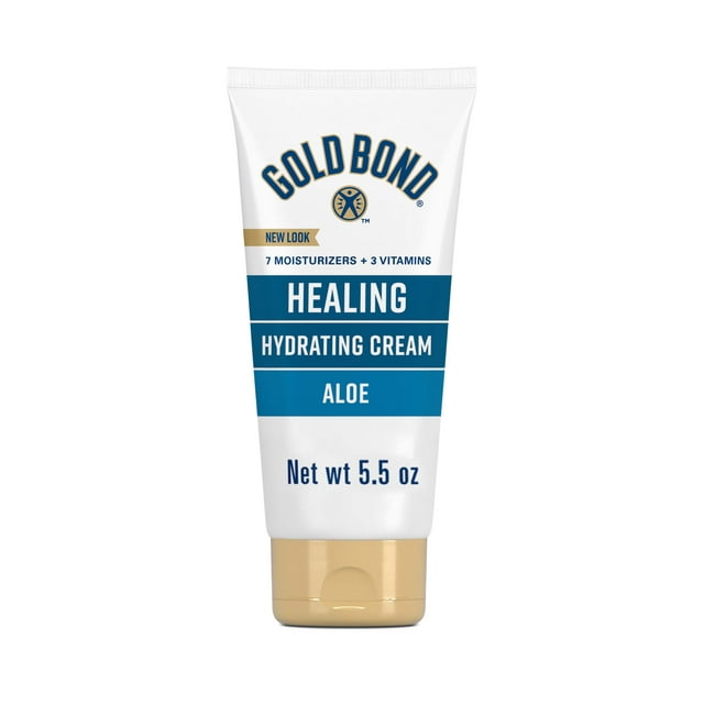 Gold Bond Healing Hydrating Hand and Body Lotion Cream for Dry to Extra Dry Skin, 5.5 oz