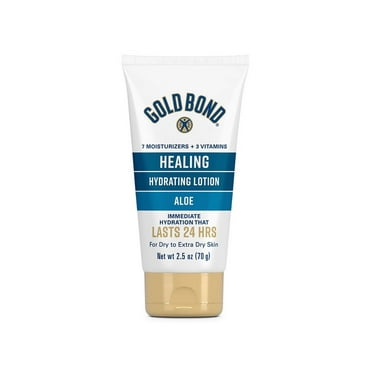 Gold Bond Healing Hydrating Lotion With Aloe, 24HR Hydration, 2.5 oz.