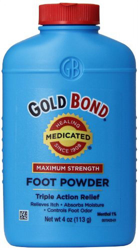 Gold Bond Maximum Strength Foot Powder 4 Ounce - Walmart.com