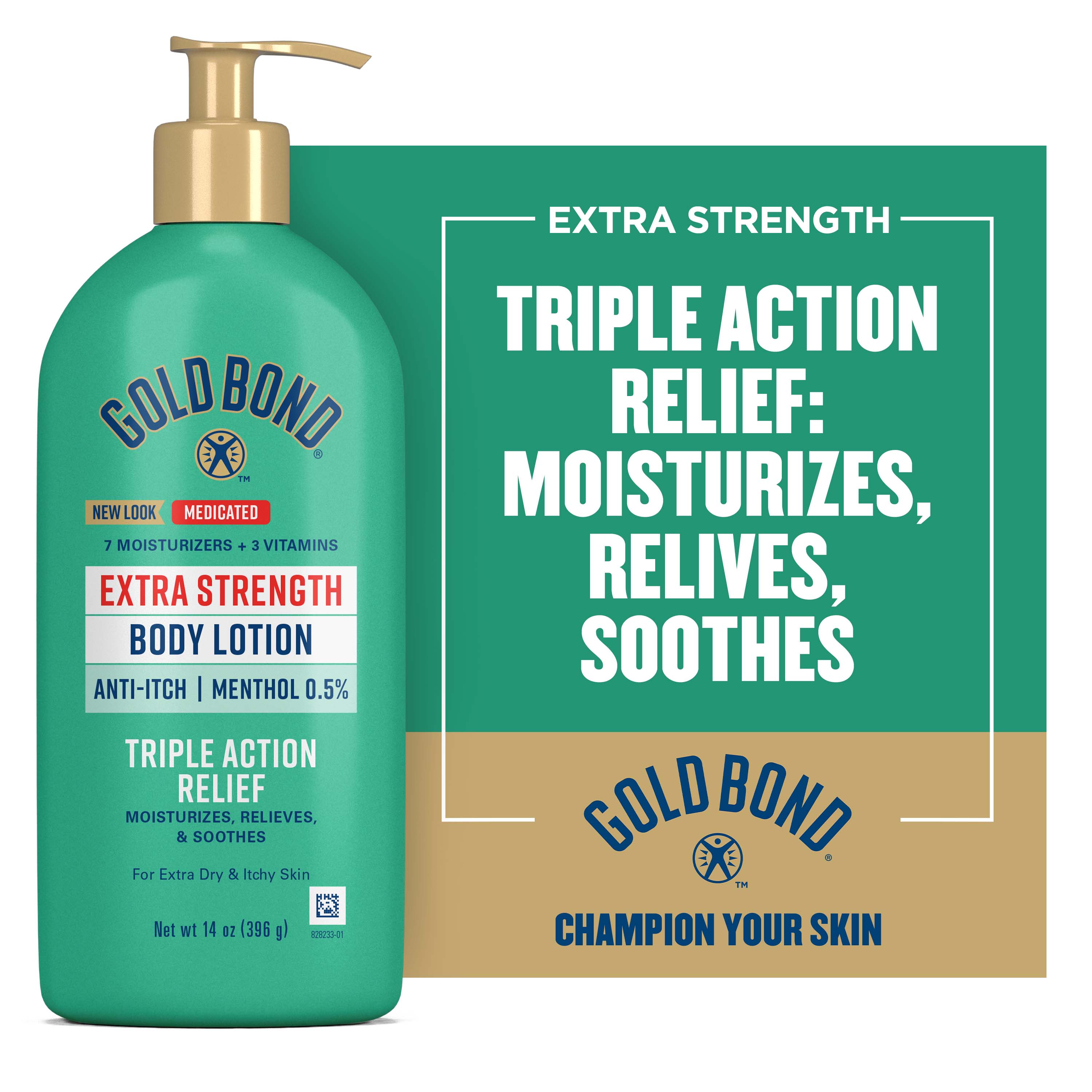 Equate Beauty Extra Strength + Medicated Body Lotion, 14 Oz.