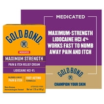 Gold Bond Medicated Maximum Strength Pain & Itch Cream, 1.75 oz.