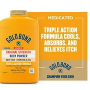 Gold Bond Medicated Original Strength Body Powder, 4 oz., Talc-Free
