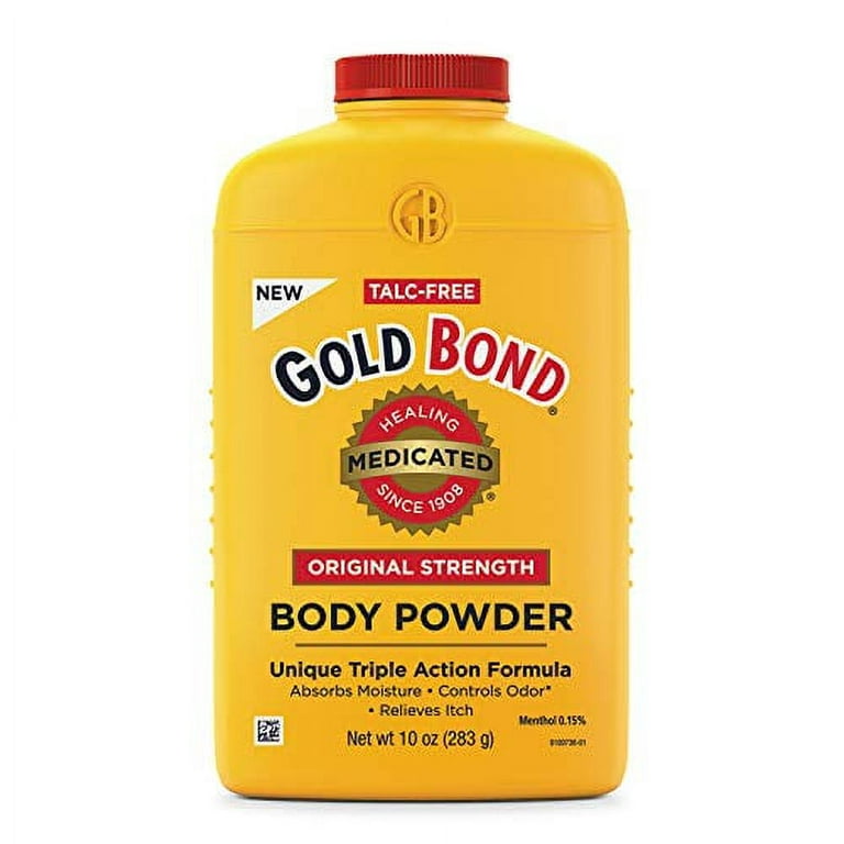 Gold Bond Medicated Body Powder Original Strength, 1 oz., Cooling,  Absorbing & Itch Relief