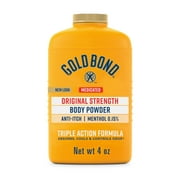 Gold Bond Medicated Talc-Free Original Strength Body Powder 4 oz.
