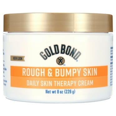 Gold Bond Rough & Bumpy Hand, Face, and Body Lotion Cream for Exfoliating and Smoothing Extra Dry Skin, 8 oz