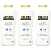 Gold Bond Ultimate Comfort Body Powder 10 Oz, Talc Free Pack of 3