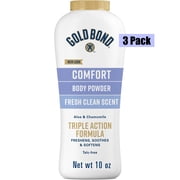 Gold Bond Ultimate Comfort Body Powder 10 oz Pack of 3
