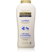 Gold Bond Ultimate Comfort Body Powder Aloe, White Fresh, 10 Ounce