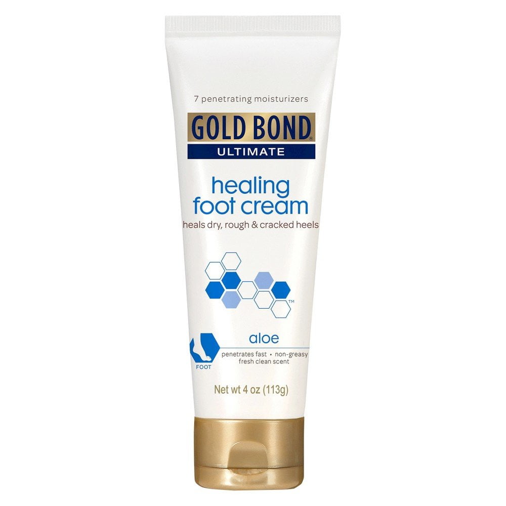 Gold Bond Ultimate Healing Foot Cream, 4 oz (Pack of 2)