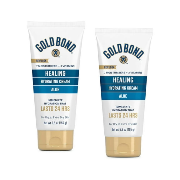 Gold Bond Ultimate Healing Skin Therapy Cream, Aloe 5.50 oz (Pack of 2)
