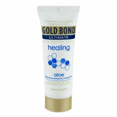 Gold Bond Ultimate Healing Skin Therapy Lotion Aloe 1 Oz (4 Pack)