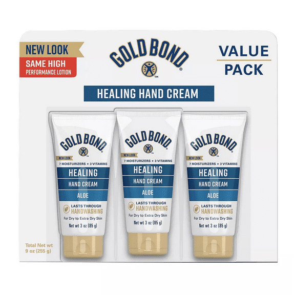 Gold Bond Ultimate Intensive Healing Hand Cream 3 oz (Pack of 3)