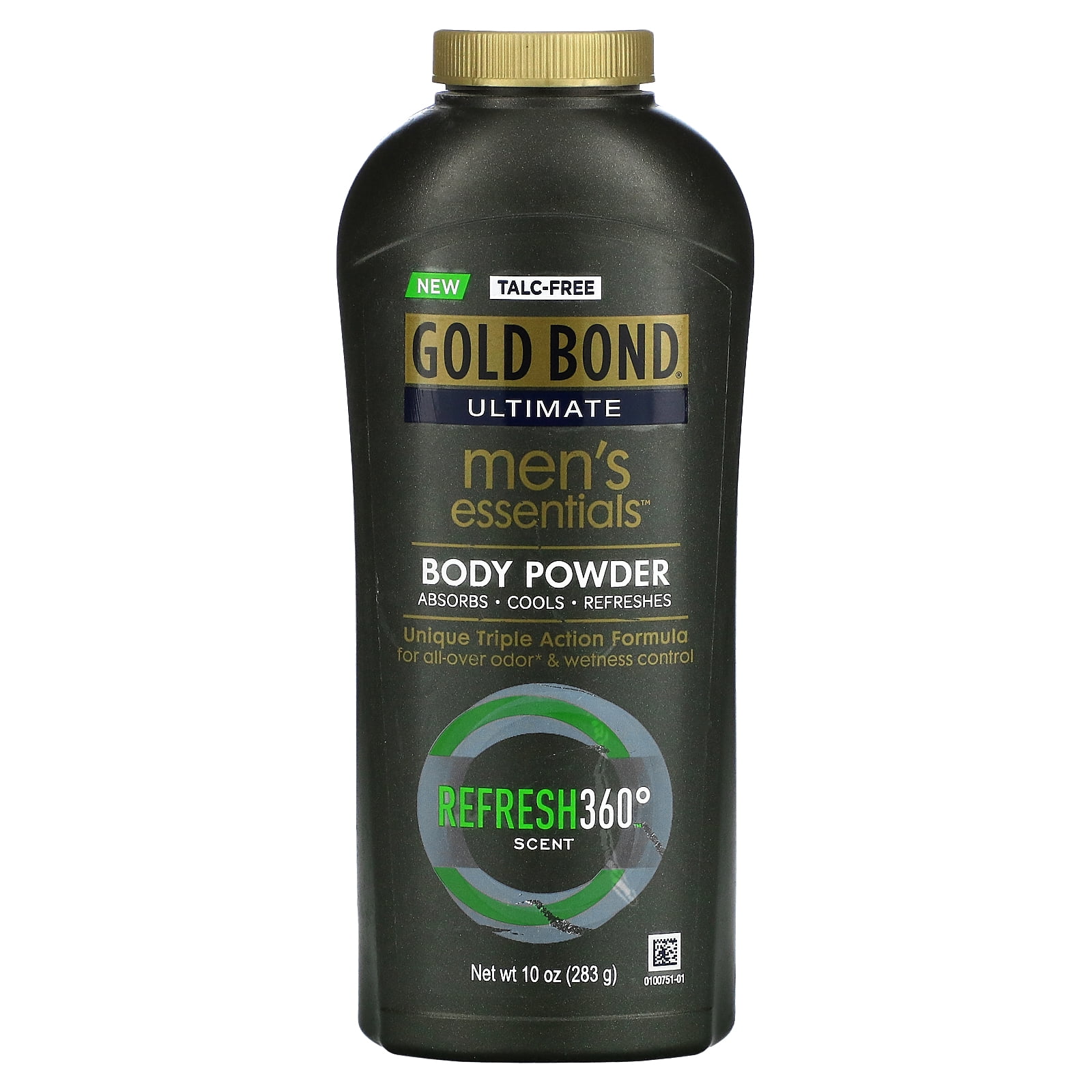 Gold Bond, Ultimate, Men's Essentials Body Powder, Refresh 360 Scent