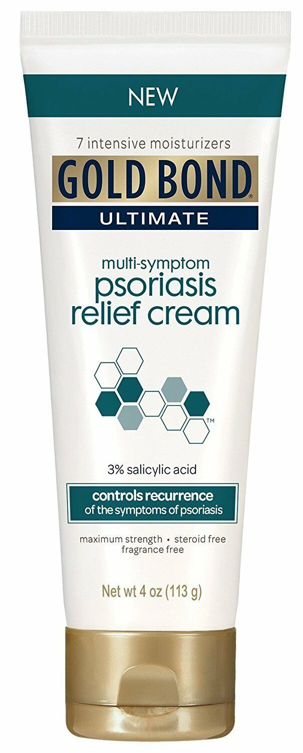 Gold Bond Ultimate MultiSymptom Psoriasis Cream Relief, Unscented, 4oz