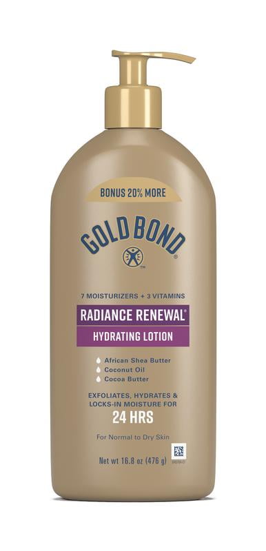 Gold Bond Ultimate Radiance Renewal Hydrating Lotion Bonus Pack, 16.8 Oz.