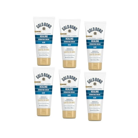 6 Pack - Gold Bond Ultimate Healing Skin Cream with Aloe 5.5 oz Each
