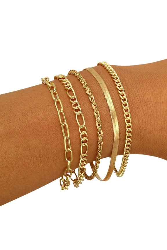 Clearance Now! Gold Bracelets For Women Waterproof - A3E6